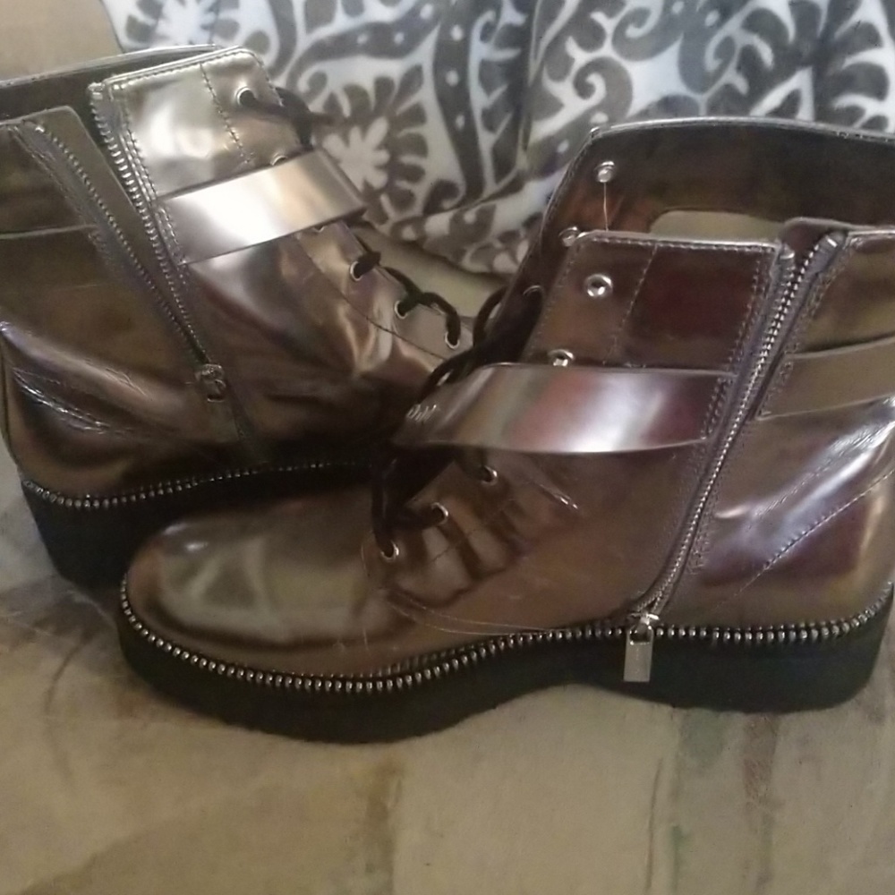 Gold Michael Kors Boots